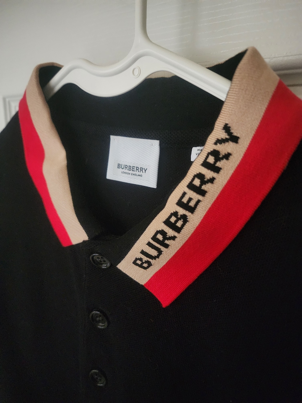 Burberry Edney Cotton Polo Shirt - Picture 8 of 8